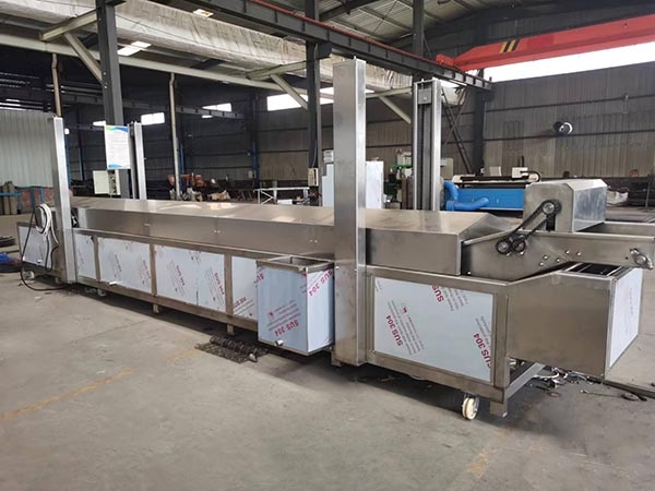 網(wǎng)帶式油炸線