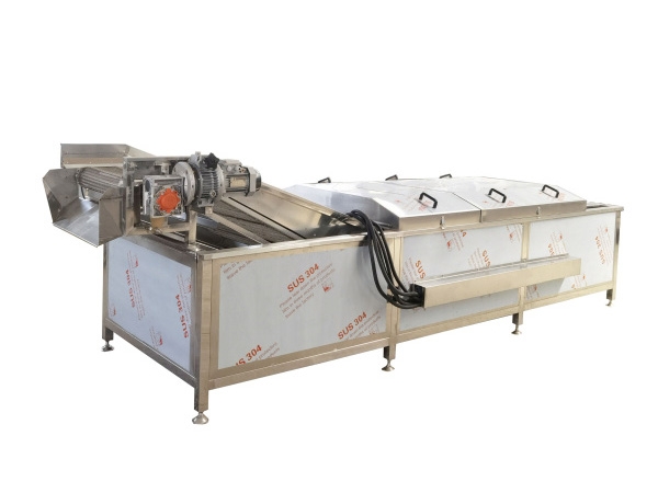 漂燙、殺青流水線