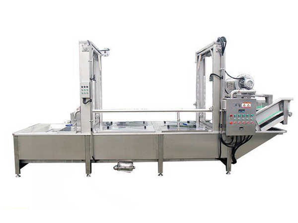 肉類自動提升清洗解凍線